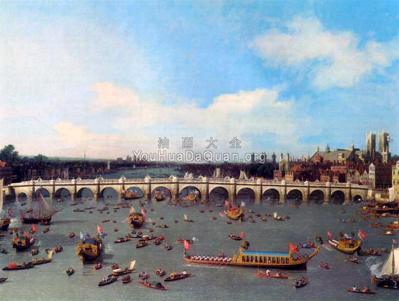 Westminster Bridge - 卡纳莱托
